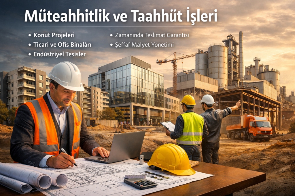 Müteahhitlik ve Taahhüt İşleri